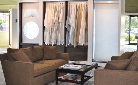 neutral window treatment display